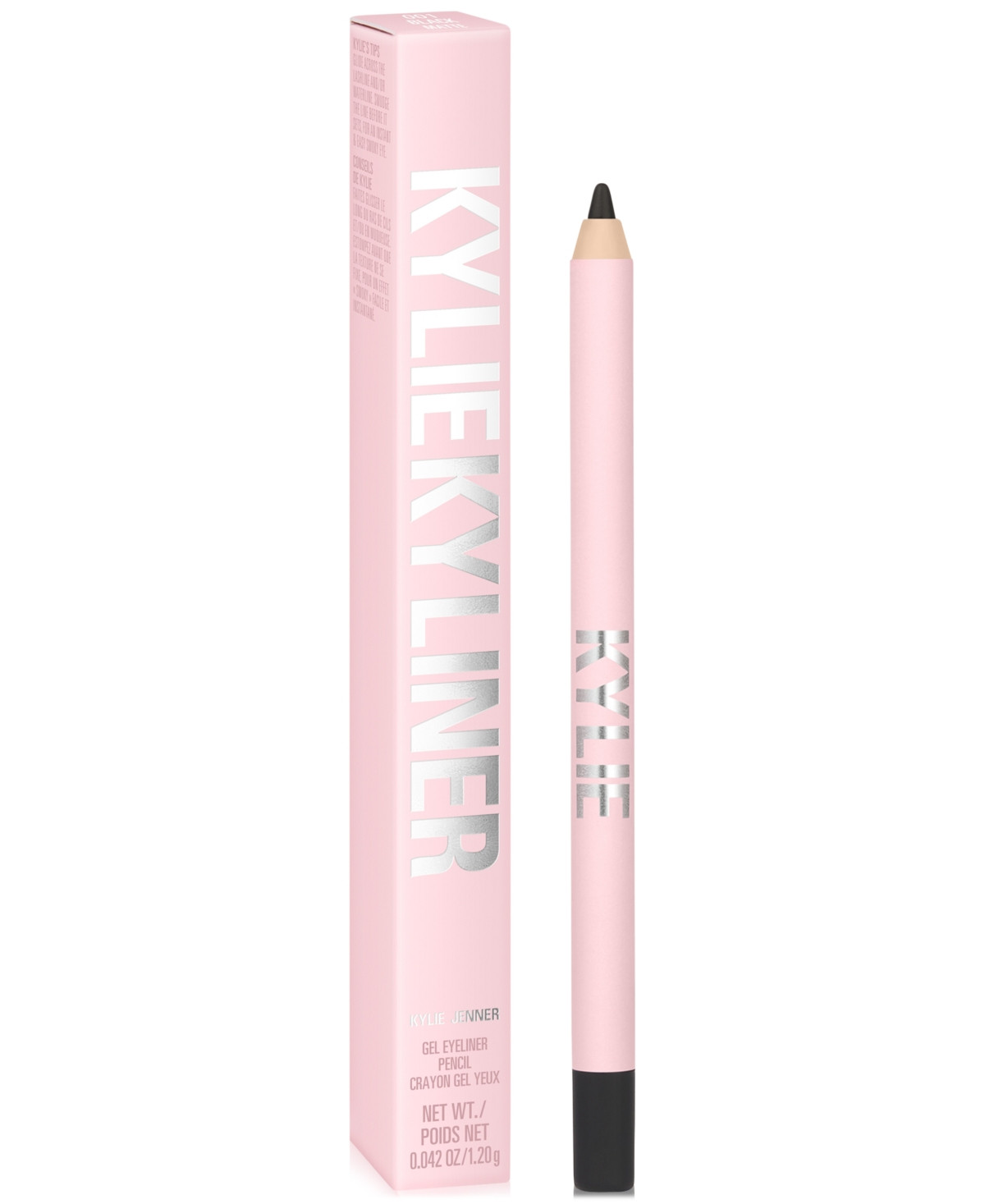 Kylie Cosmetics Kyliner Gel Eyeliner Pencil - 1 Matte Black | Macy's
