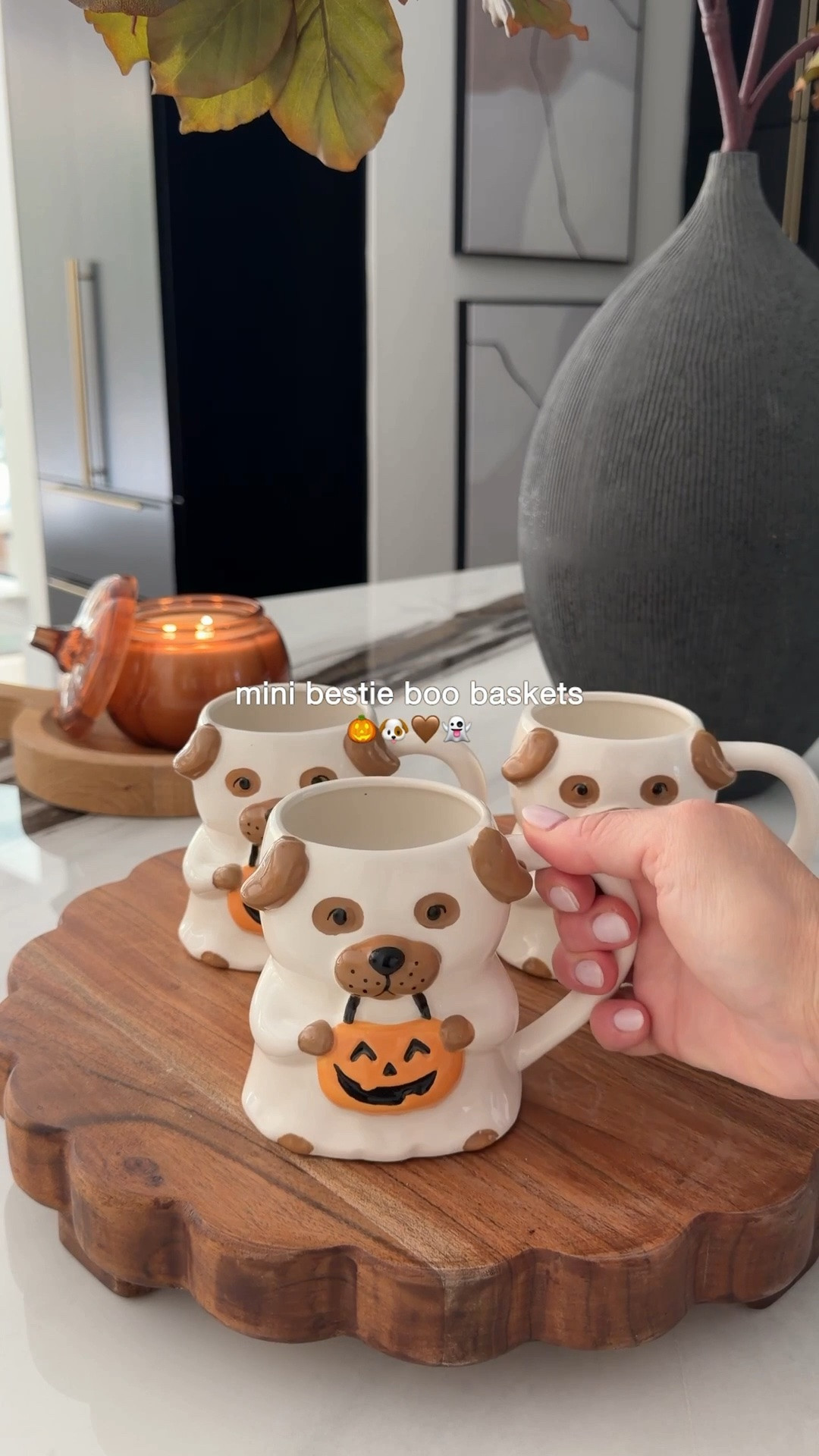 Mini Bestie Boo Baskets 🎃🐶🤎👻