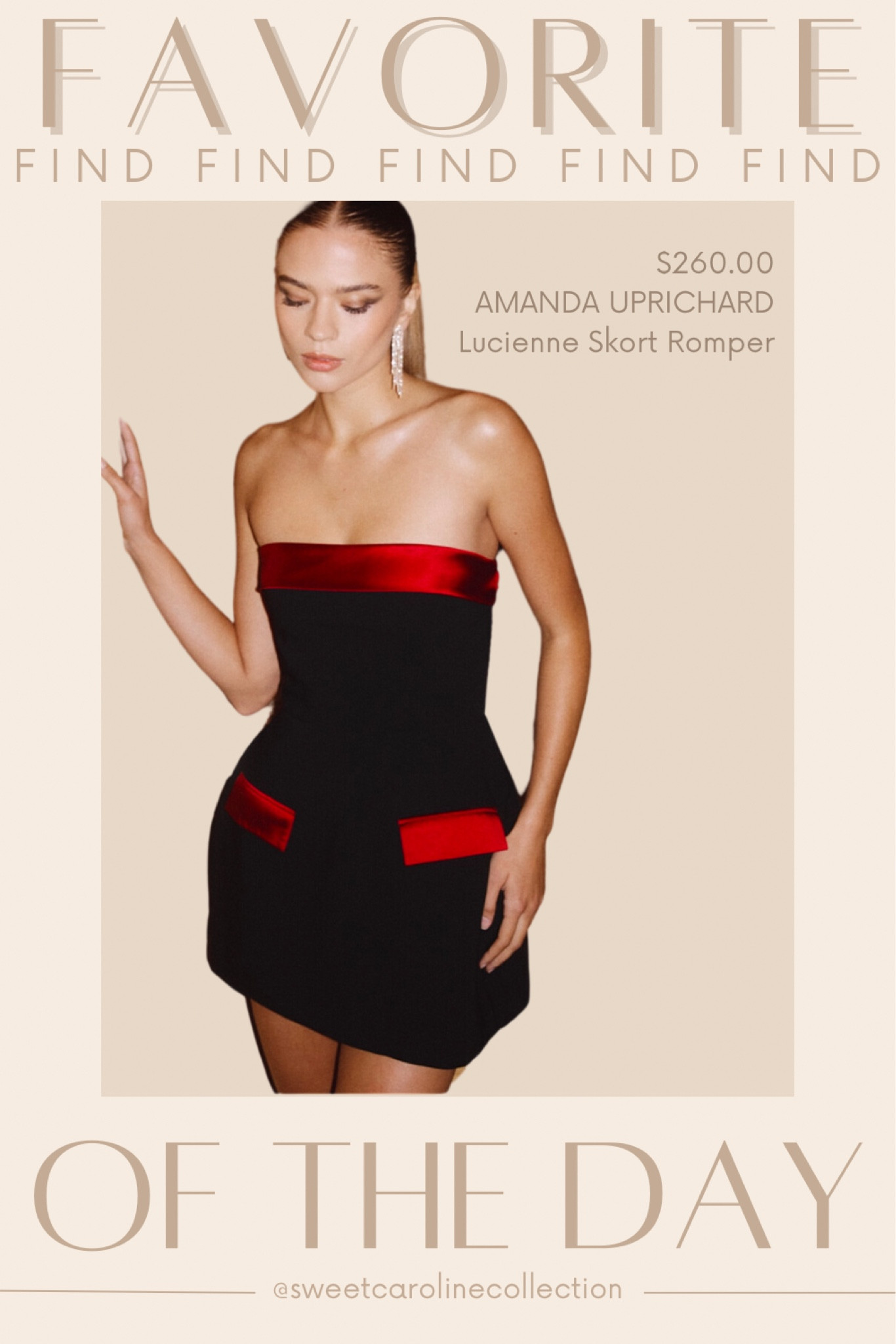 Favorite find of the day ♥️

I’m OBSESSED with this mini romper dress from Amanda Uprichard! It’s so stylish & fun for the holidays! 

Vici dolls, holiday dress, Revolve, theory, gap, vici dolls, saks, Macys, Dillards, Boston proper, old navy, Free people, strapless dress, Club London, bomber jacket, fall fashion, MESHKI, mini dress, pink dress, wedding, Farm Rio, red dress, petal + pup, Anthropologie, revolve, sabo skirt, Dillards, AFRM, Line & dot, we wore what, Bloomingdale’s, bec & bridge, j.crew, Marcella, Anthro, aqua, Shopbop, schutz, Sam Edelman, J.crew factory, slingbacks, crochet flats, Sam Edelman, Macys, Dillards, Steve Madden, dsw, Antonio melani, saks fifth Avenue, shoes, summer, MESHKI, Revolve, floral dress, mango, jacket, trench coat, bomber jacket, rosette dress, purple dress, Peppermayo, strapless dress, vacation dress, linen dress, shell dress, Petal + pup, matching set, sabo skirt, pink set, beach outfit, summer outfit, linen set, Amazon, Peppermayo, showpo, Dress, revolve, Elliatt, floral dress, rosette dress, Amanda uprichard, romper, Heartloom, free people, ASTR, MISA, cleobella, majorelle, Zimmermann, loveshackfancy, likely, yumi Kim, rails, Bardot, floral dress, wedding guest dress, Rachel Parcell, white dress, bride, wedding, Shopbop, English factory, heels, mules, Steve Madden, Tony Bianco, target, Anthropologie, Rachel parcell, workwear, sweater, dress, mini dress, midi dress, work dress, Tory Burch, neiman Marcus, Shoes, heels, mules, slingbacks, Sam Edelman, Prada, lululemon, shoulder bag, tote, top handle bag, belt bag, jacquemus, DSW, Macys, tuckernuck, lulus, revolve, ASTR, petal and pup, show me your mumu, Nine West, j.crew, coach, Chinese laundry, dolce vita, journee, Bag, purse, coach, bow, shoulder bag, accessories, coachtopia, love, new arrival, best seller, must have, most wanted, designer, loeffler Randall, dsw, musinsa, Amazon, dupe, radley London, affordable, under 300, under 200, under 100, sale, gift idea, gift guide, spring style, summer fashion, shoes, classy, sweet Caroline collection

#LTKfindsunder100 #LTKtravel

#LTKStyleTip #LTKHoliday #LTKParties