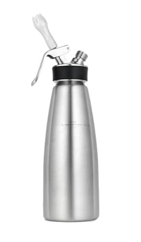 iSi North America Cream Profi Whip (1 Qt) - Stainless Steel Professional Whipped Cream Dispenser, Yields 5X for Cold Preparations, Dishwasher Safe, Essential Kitchen Gadgets for Coffee & Dessert | Amazon (US)