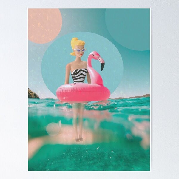 "Summer doll" Poster for Sale by UnrealWorld | Redbubble (US)