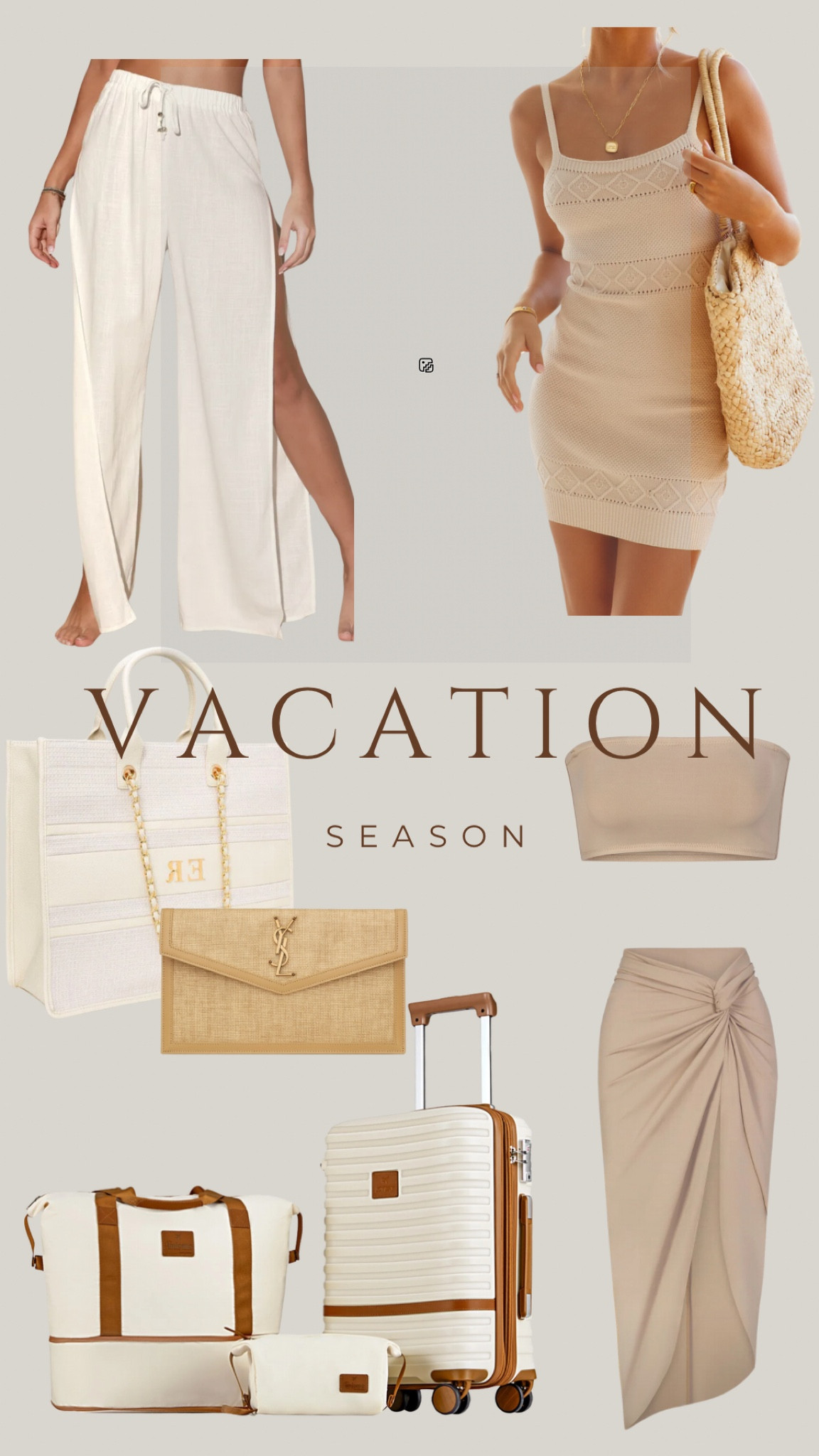 Vacation Season is here 🫶🏼

Travel, Suitcases, Suitcase Travel Sets, YSL Clutch, Beach Tote Bag, Swimsuit, Swimsuit Cover up, summer dresses, vacation outfit, Wide leg Cover up pants, one piece swimsuit, mom vacation outfits 

#LTKSwim #LTKSeasonal #LTKFindsUnder100