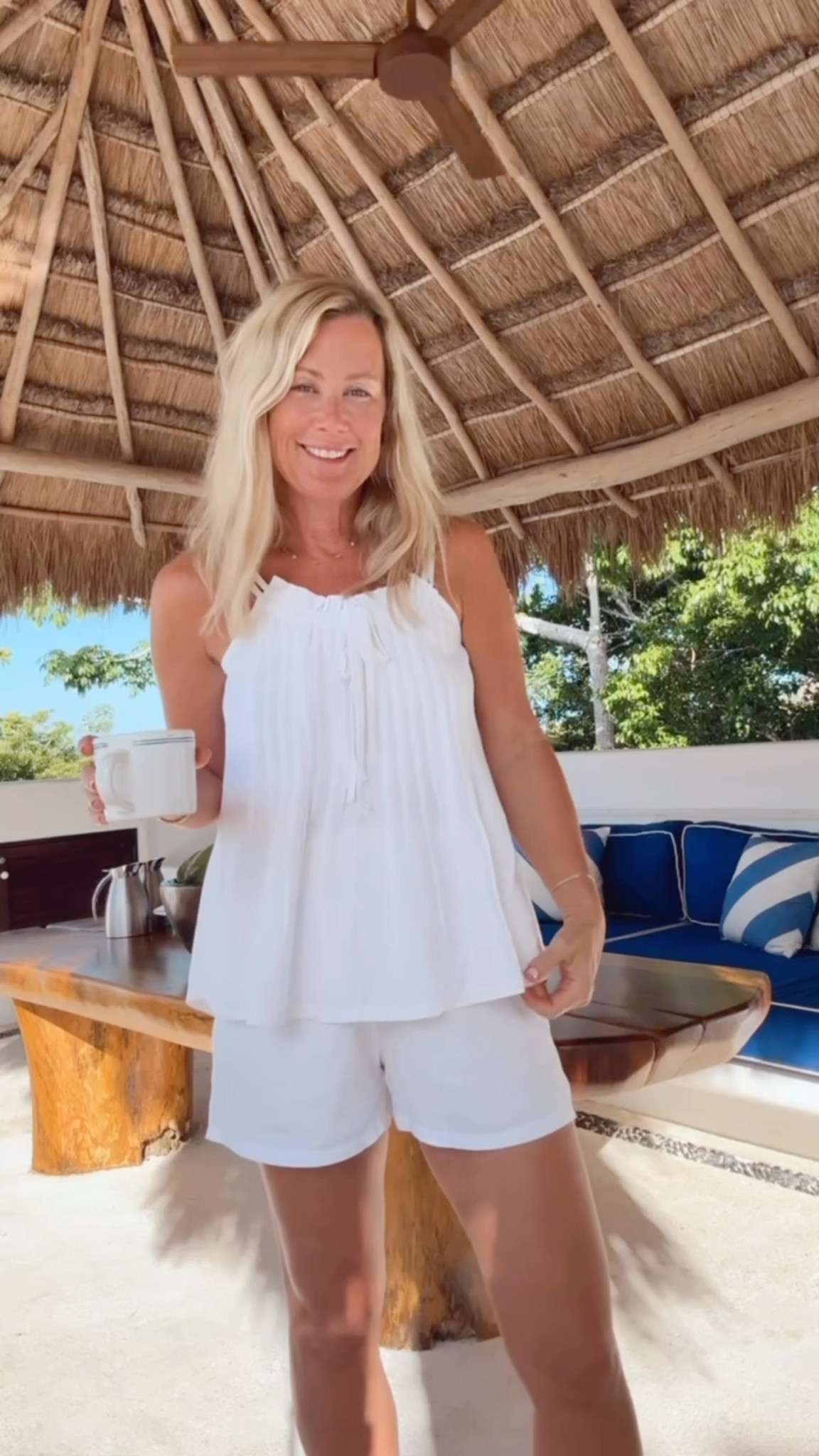 Easy and chic lounge set for pjs or around the house! So adorable and comfortable. 

#LTKBeauty #LTKStyleTip #LTKSeasonal