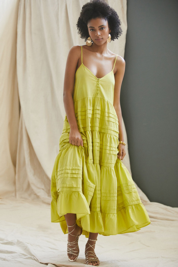 Pleated Midi Dress | Nuuly