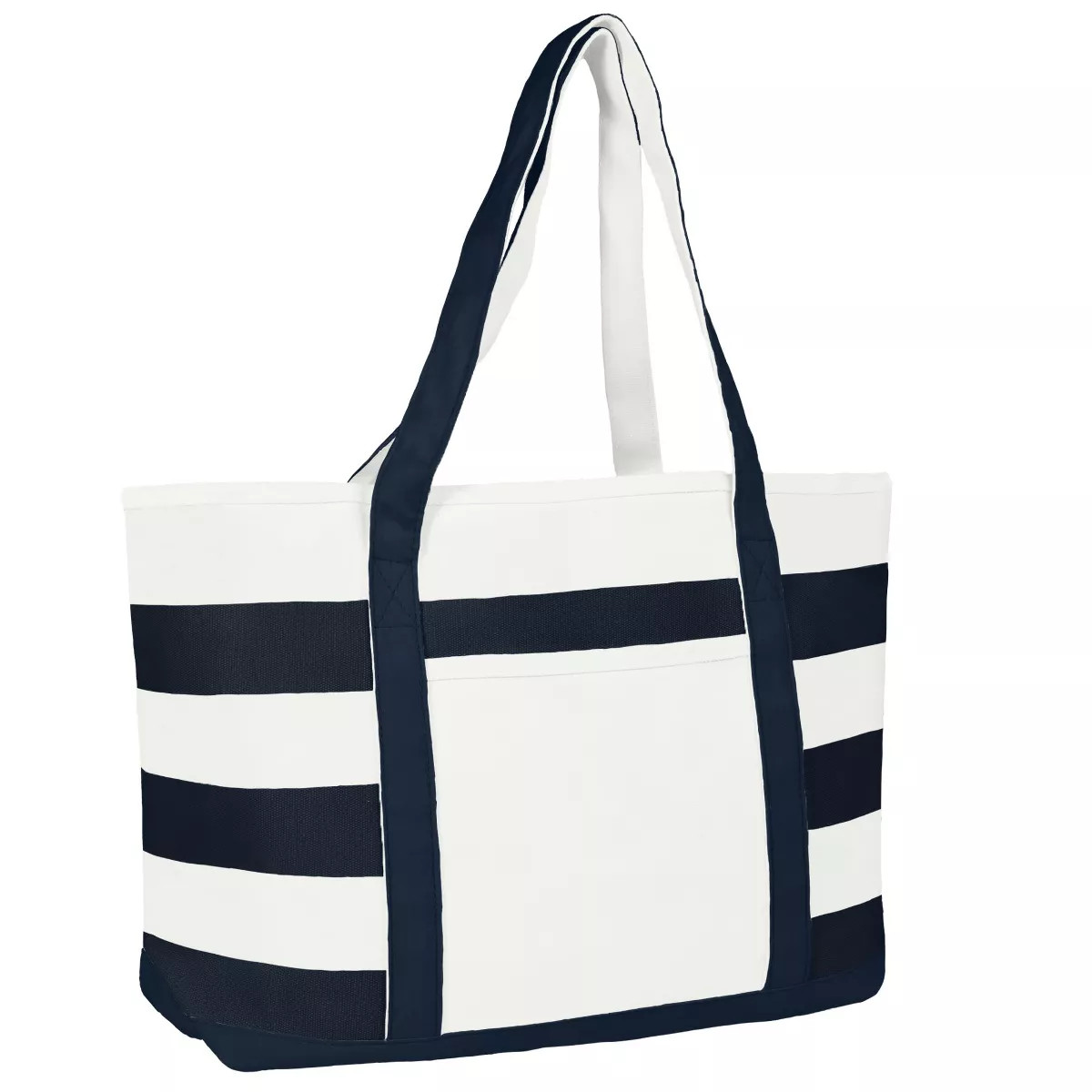 Dalix 23" Premium Striped Tote Bag | Target