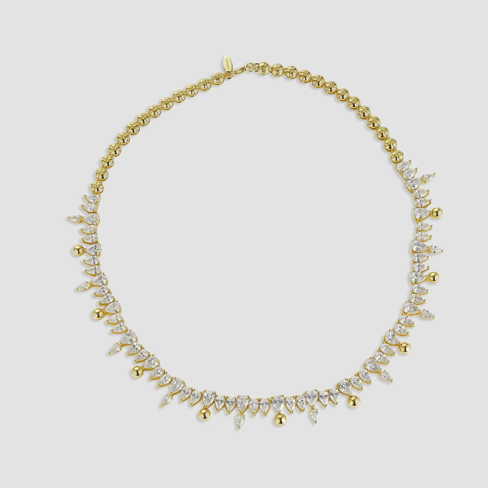 Roxane Crystal Statement Necklace | BONHEUR JEWELRY