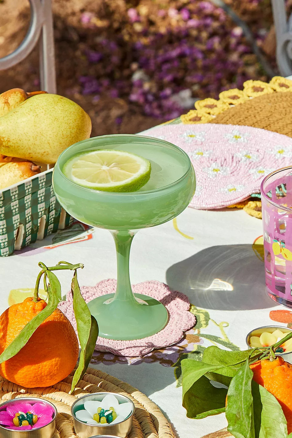 Pastel Green Champagne Coupe | Urban Outfitters (EU)