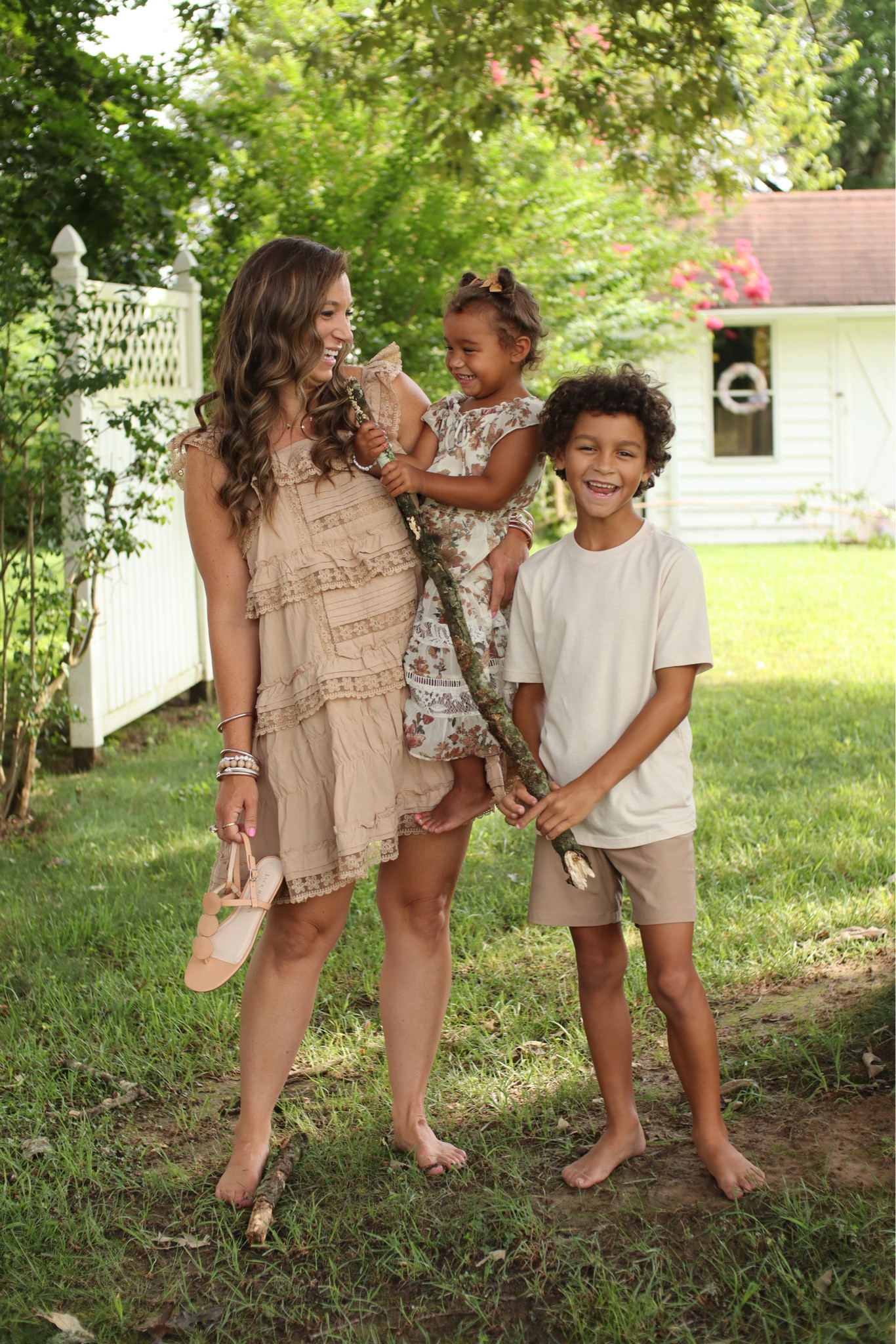 Barefoot summer // backyard picnics, pool parties, camp fires… loving having this space for them to play and learn / boho earth tones / boho kid

#LTKmomlife #LTKKids #LTKSeasonal