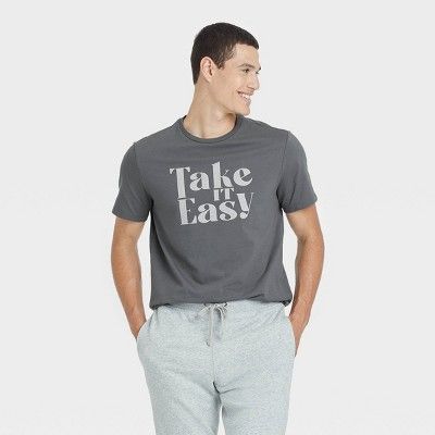 Men's Printed Standard Fit Short Sleeve Crewneck T-Shirt - Goodfellow & Co™ | Target