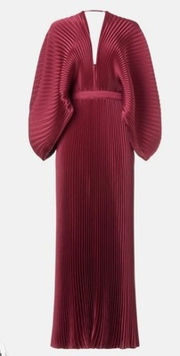 L'ID\u00c9E Versailles Red Satin Pleated Gown $529 - | eBay | eBay US