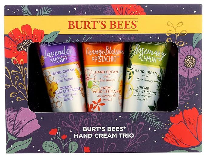 BURTS BEES Hand Cream Trio Gift Set, 1 EA | Amazon (US)