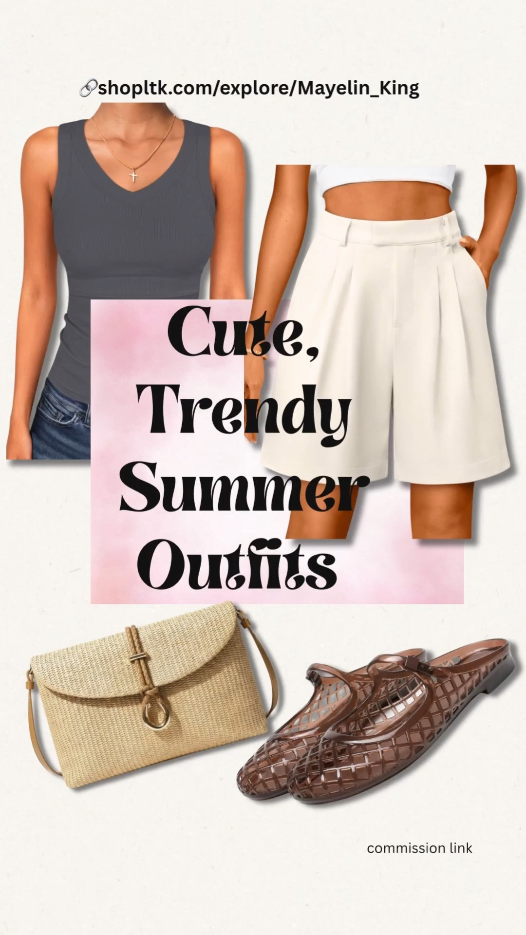 summer outfits
Cute, Trendy Summer Outfits | Trendy Longer Tailored Shorts, Ribbed Tees, Raffia Bags and Jelly Sandals


Keywords: summer fashion trends 2026, polka dot outfit ideas, jelly sandals outfits, ribbed tee style, trendy casual outfits, cute nostalgic fashion
#style #summerfashiontrends #polkadotstyle

#LTKootd #LTKSeasonal #LTKMothersDay