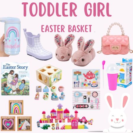 Easter Basket ideas for toddler girls!🐣🐰💗
•••
Toddler Girl Easter Basket fillers | Easter basket stuffers | Kids Easter basket | Toddler gifts 

#LTKkids #LTKSeasonal