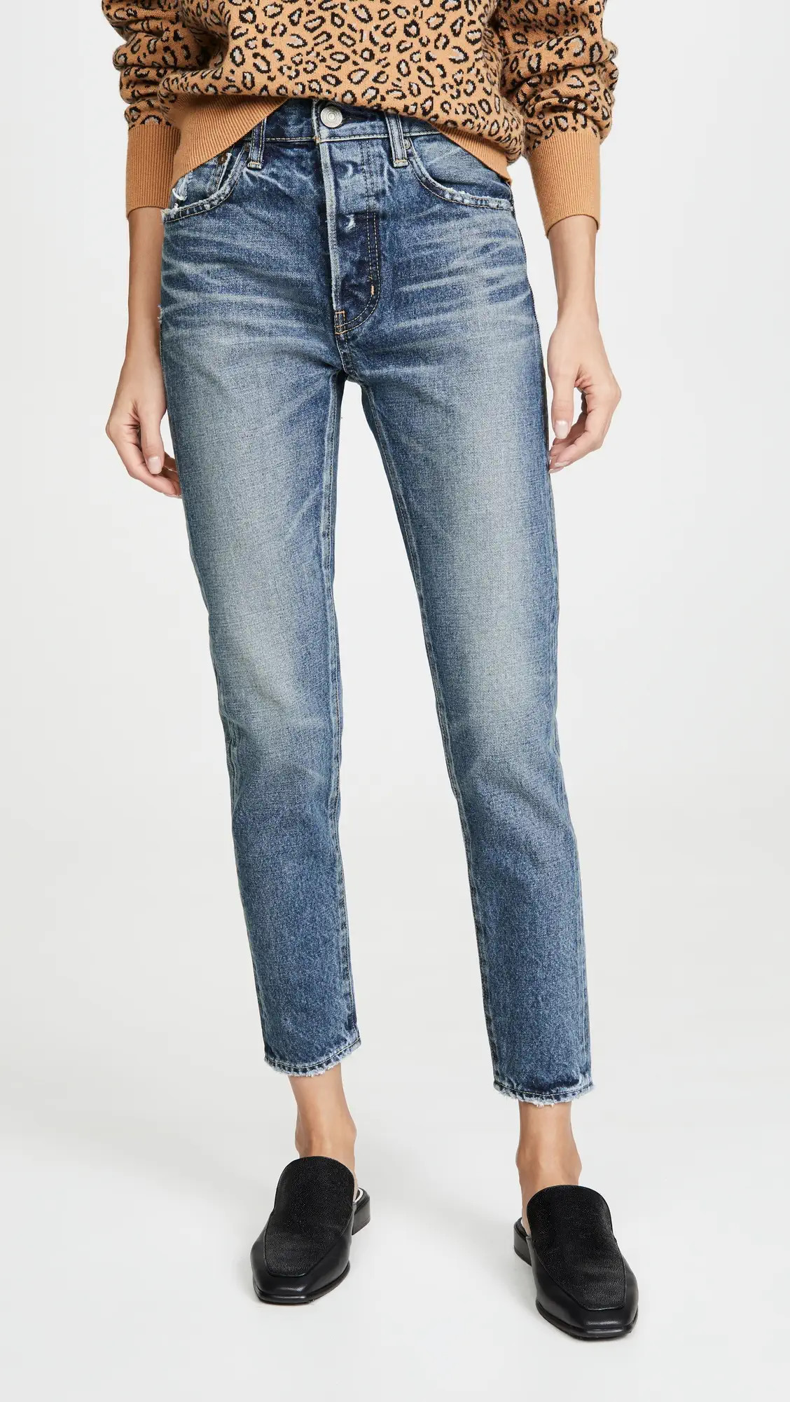 MOUSSY VINTAGE Moskee Tapered-HI Jean | Shopbop | Shopbop
