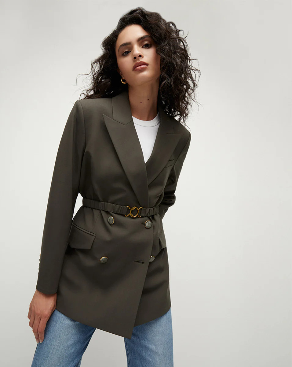 Hutchinson Boyfriend Dickey Jacket | Veronica Beard