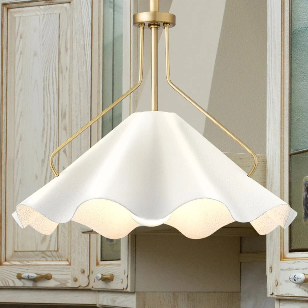 UQL5660 Bohemian Indoor Pendant, 11.5''H x 14''W x 14''D, Aged Brass Finish, Zennor Collection | Urban Ambiance, Inc.