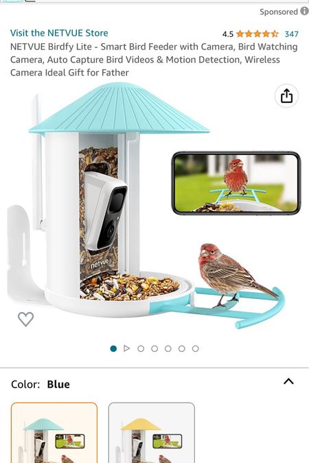 Got my dad this bird feeder cam for Father’s Day and he is obsessed!! #LTKGiftGuide 

#LTKFind #LTKfamily