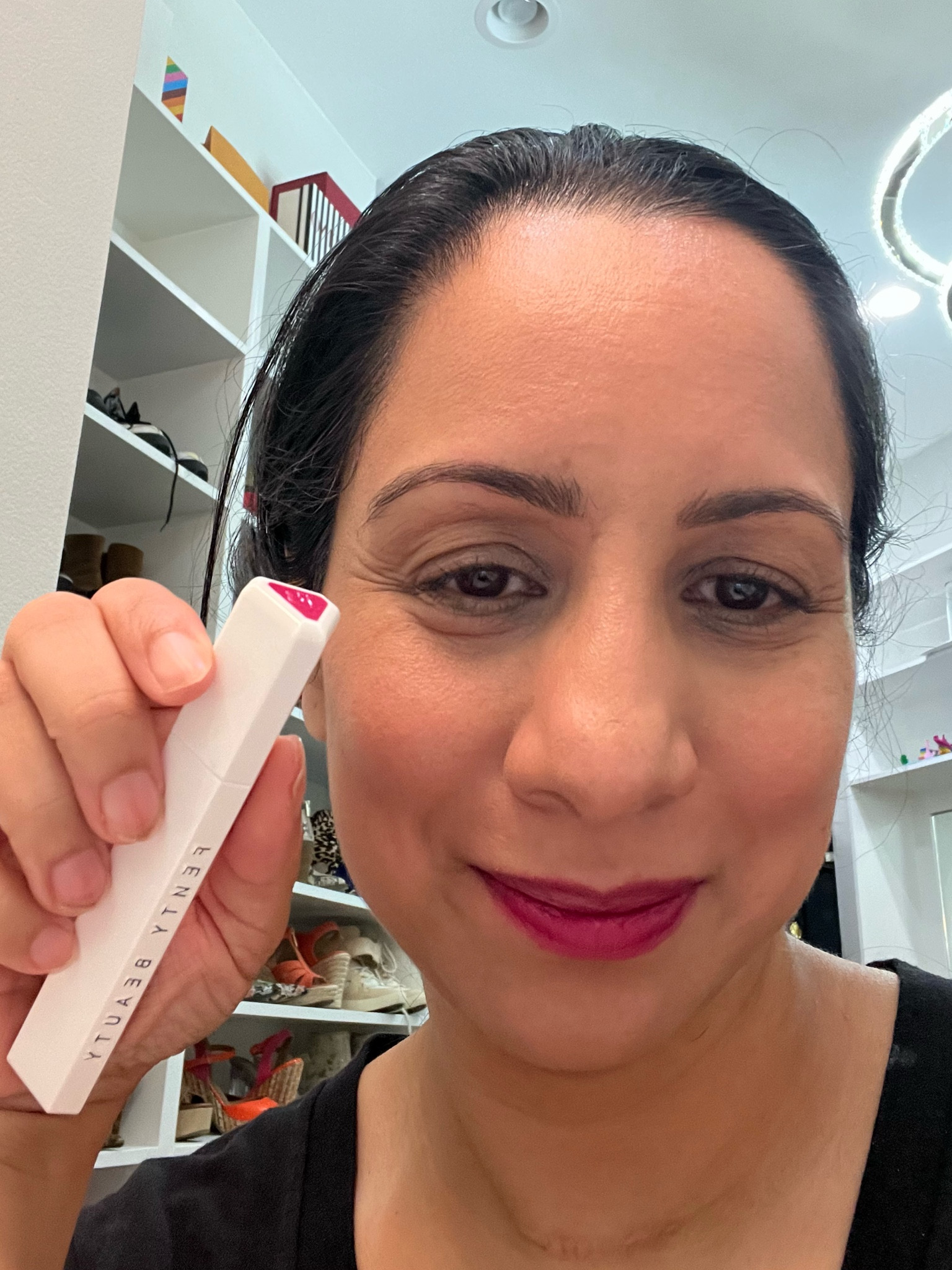 Fall Outfit

Experimenting with new make up this week. This fall I'm looking for bright, fun lip colors like this pink lip stain. This photo is taken about 2 hours after application. 

Color: fuchsia wife 

#fallmakeup #nyfwmakeup #lipstain #longlastinglip 

#LTKBeauty #LTKStyleTip #LTKOver40