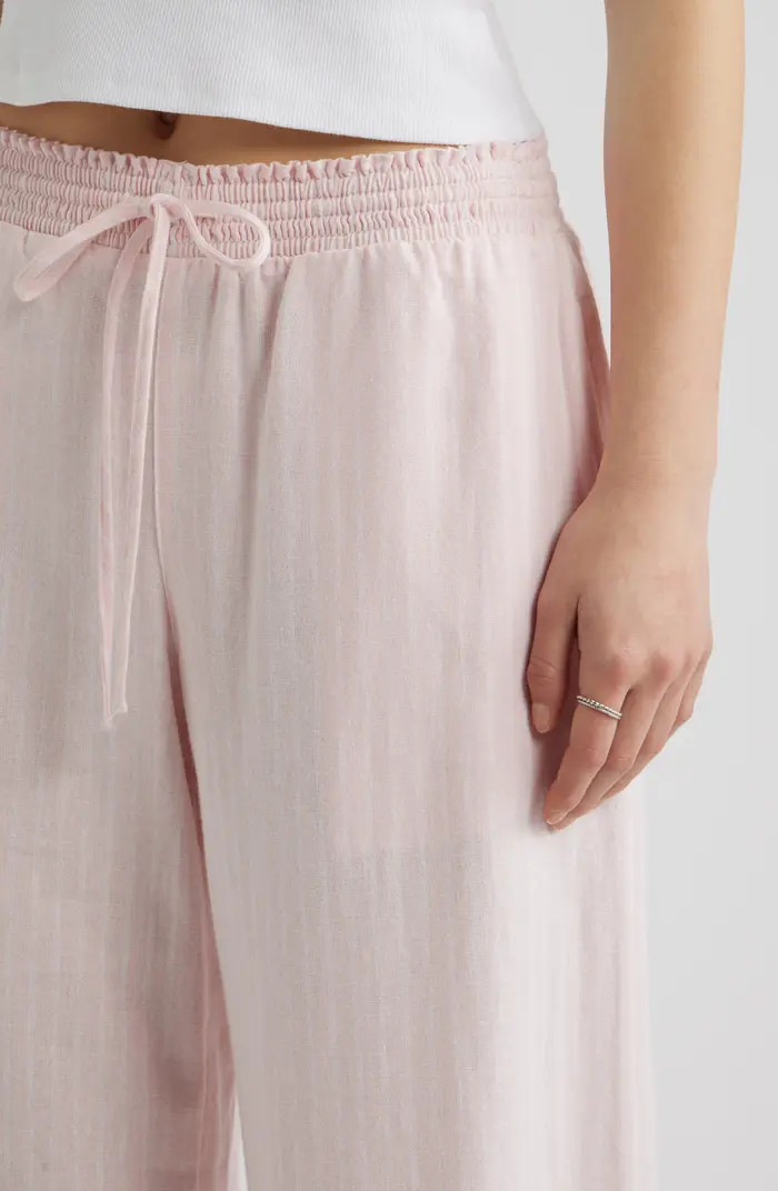 BP. Linen Blend Beach Pants | Nordstrom | Nordstrom