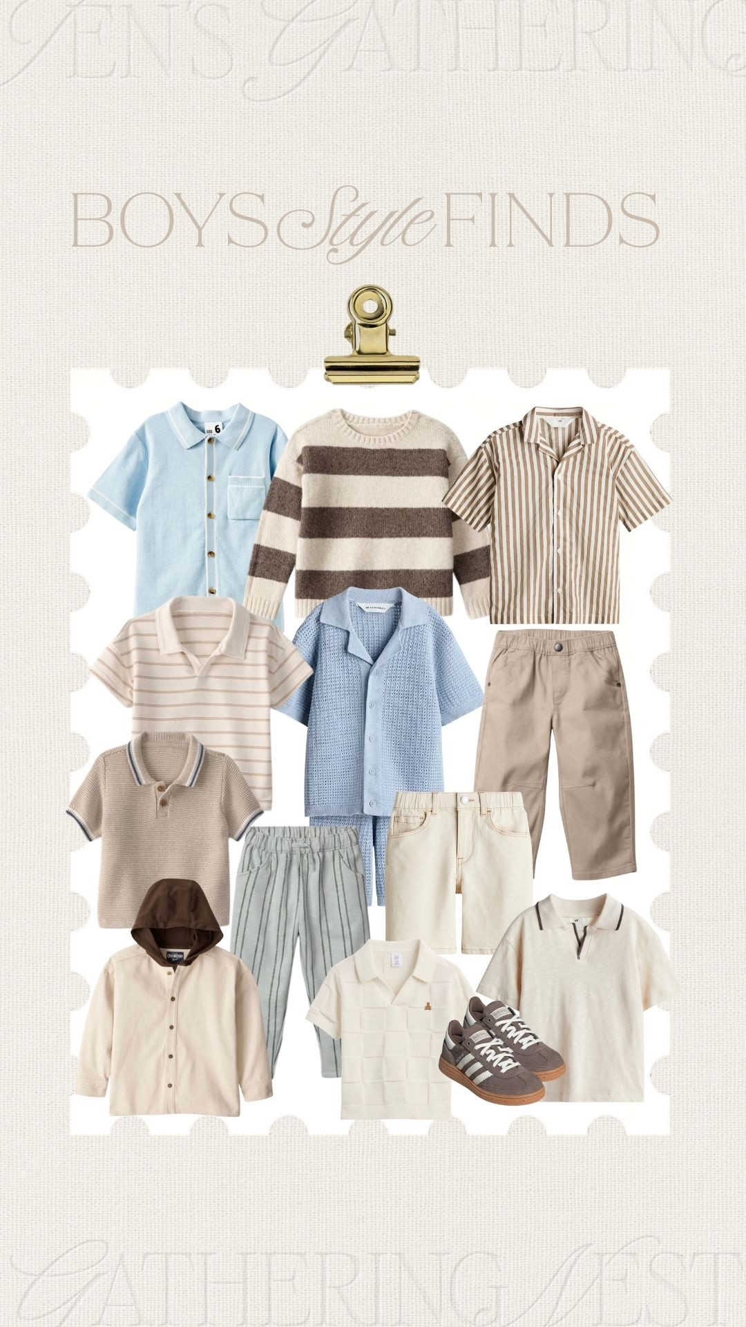 Timeless boys style finds in soft neutrals and classic textures 🤎

#boystyle #kidsfashion #neutralstyle #classicboys #familyphotooutfits #springkids #timelessstyle #littlestyle#LTKFindsUnder50 

#LTKBaby #LTKKids #LTKSeasonal