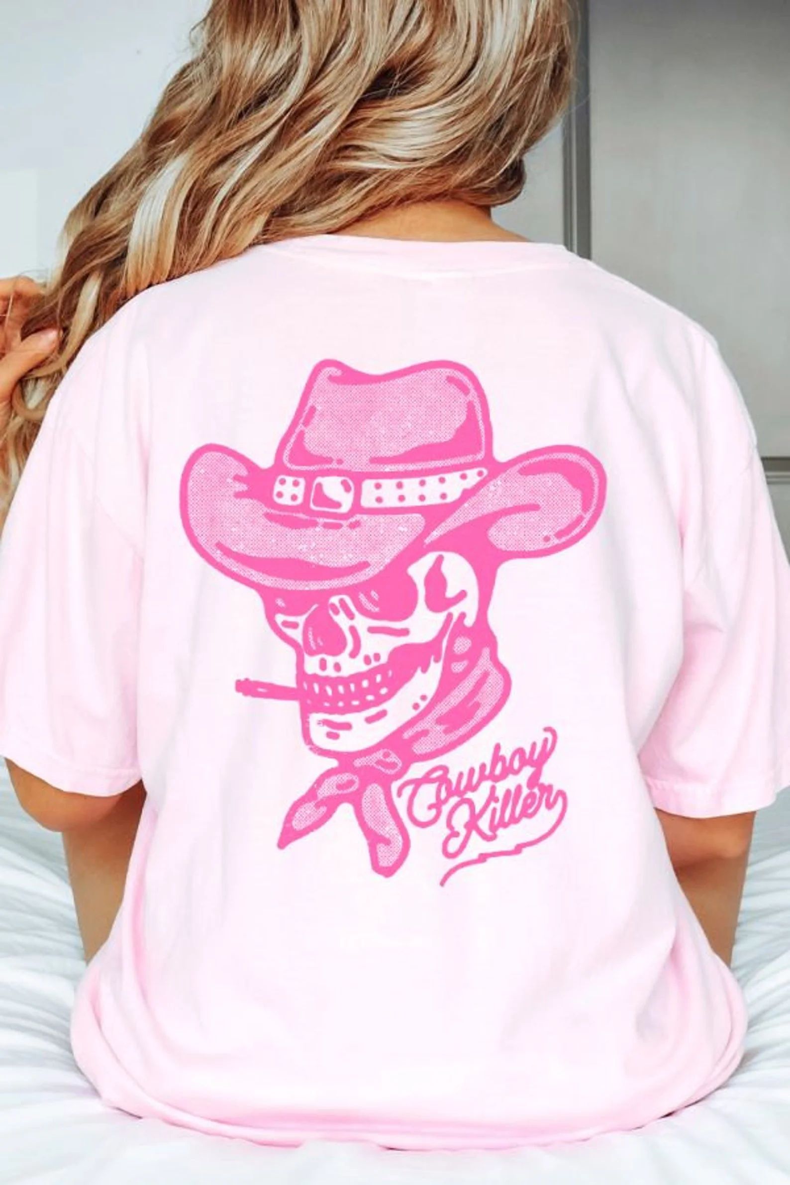 Cowboy Killer Shirt, Rodeo Shirt, Western Graphic Tee, Oversized Graphic Tee, Country Concert Shi... | Walmart (US)