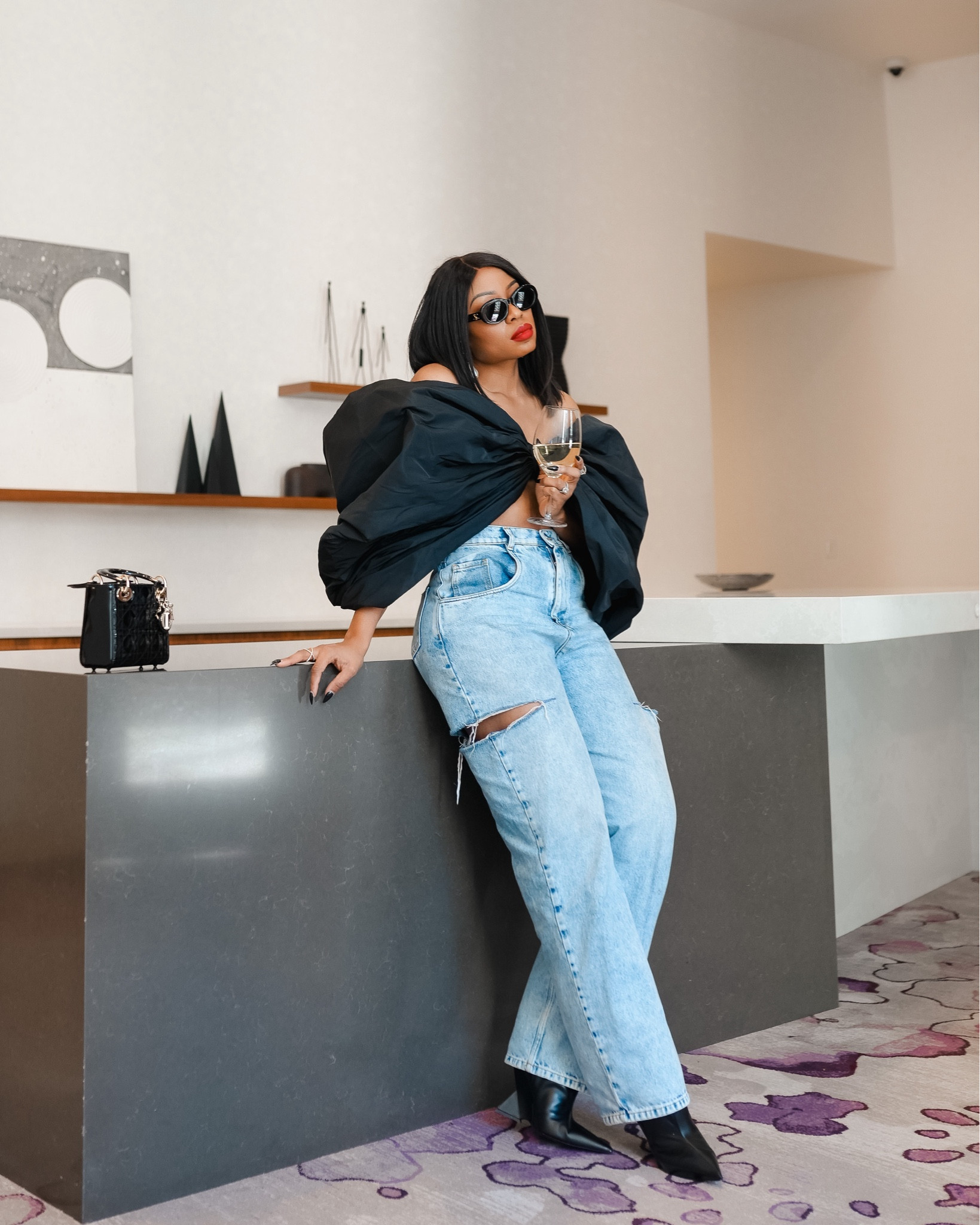 Friday mood is exaggerated bow top - I see this top as a great holiday style outfit 

#LTKSeasonal #LTKStyleTip #LTKParties