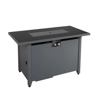 Steel Outdoor Fire Pit Table With Lid | Wayfair North America