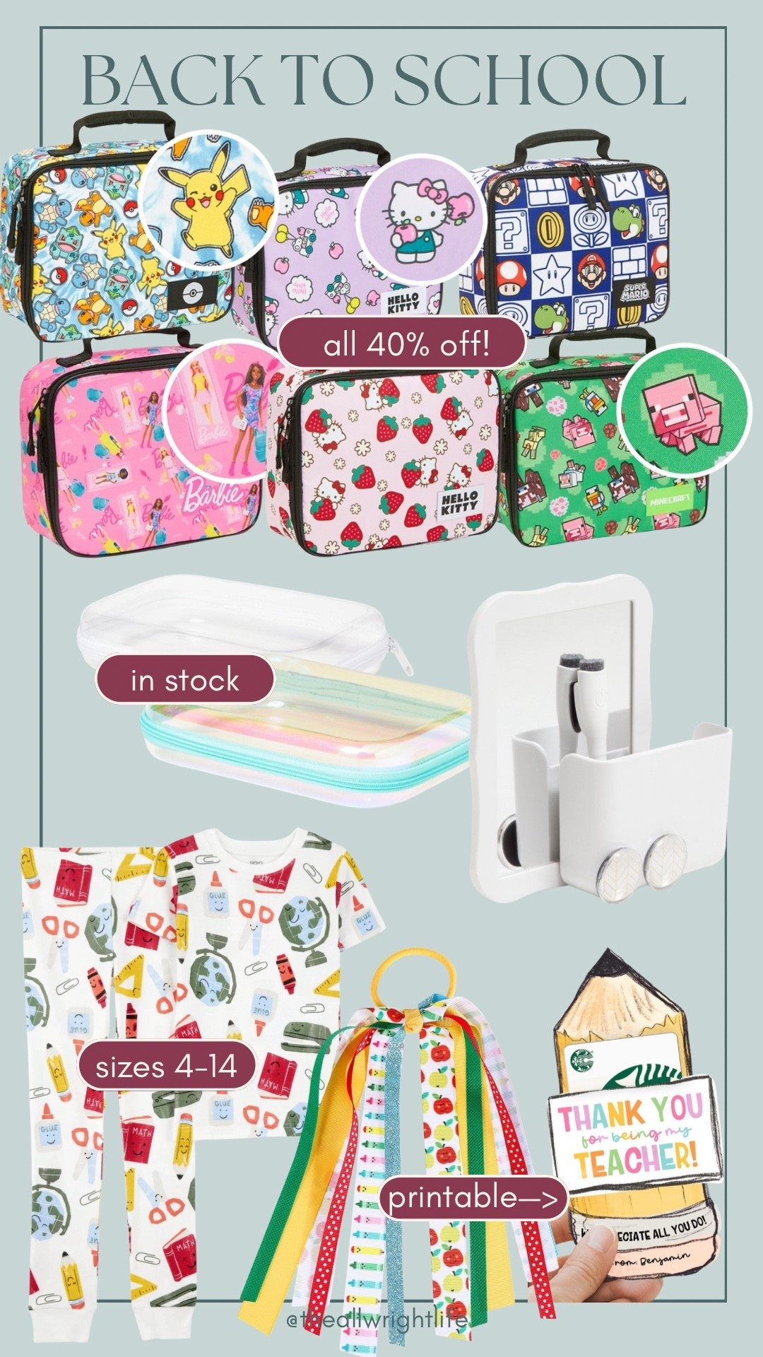 Some back to school finds for anyone starting next week, like us, or getting a jump start before things sell out!



#LTKKids #LTKFamily