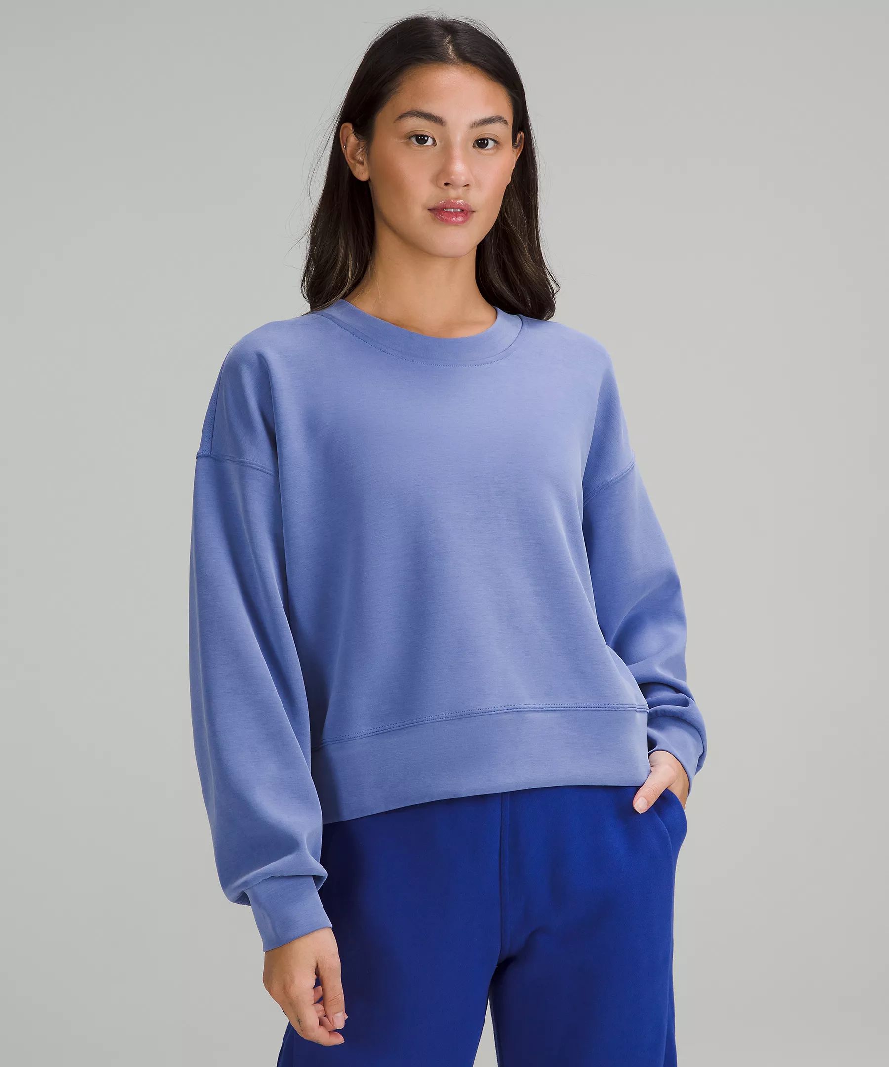 Softstreme Perfectly Oversized Cropped Crew | Lululemon (US)