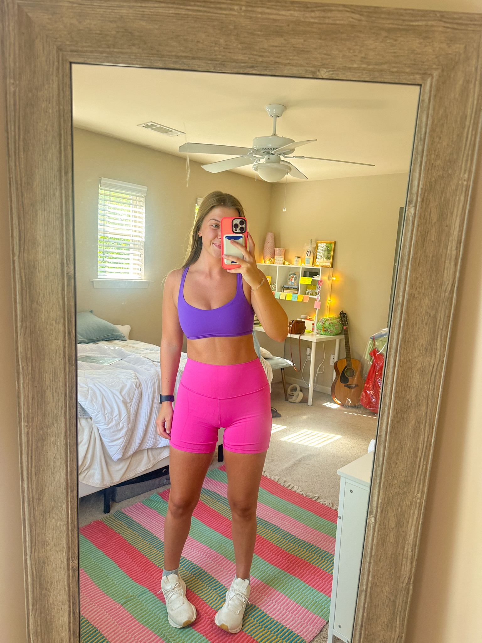 my favorite workout outfit combo 💜🩷

#LTKActive #LTKU #LTKShoeCrush