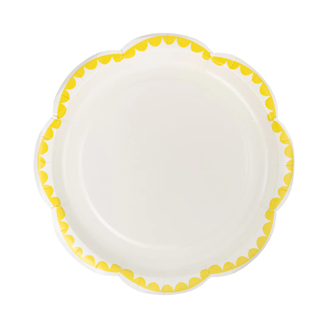 Yellow Dessert 8" Plate | My Mind's Eye