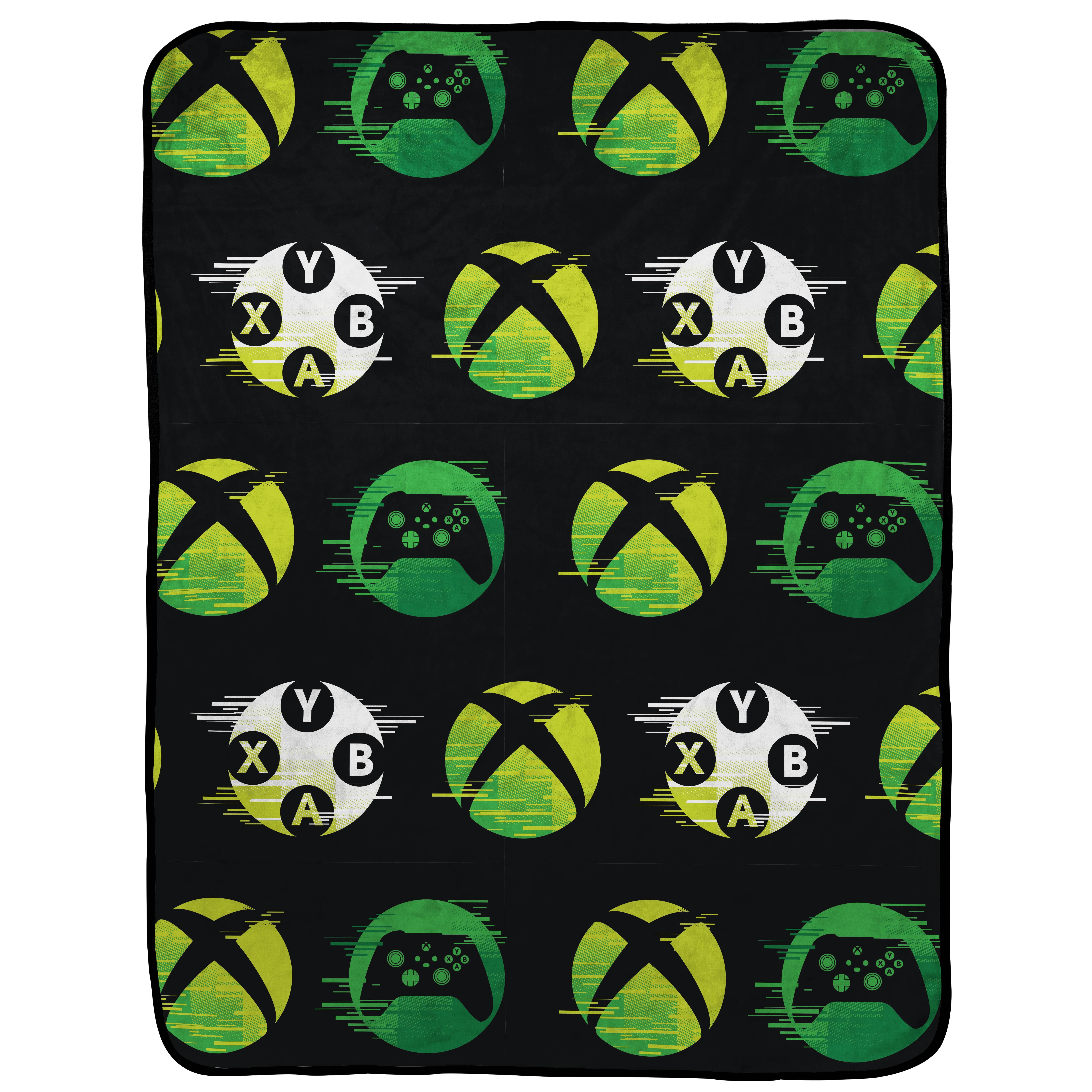 Xbox Head Glow In The Dark Kids Throw Blanket, 46 x 60, Microfiber, Black, Microsoft | Walmart (US)