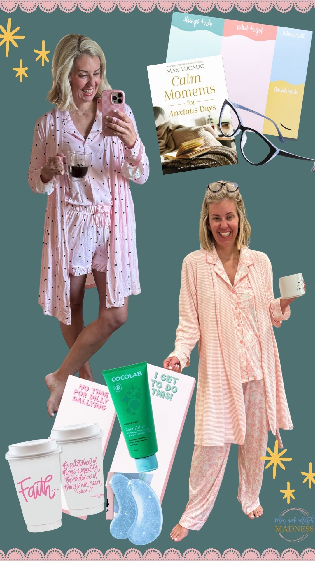 There is nothing like coming home and getting in your comfy pajamas. You might as well make them cute!! Showing you a view of my favorites I wear on repeat! 


#LTKselfcare #LTKmomlife #LTKmorningroutine