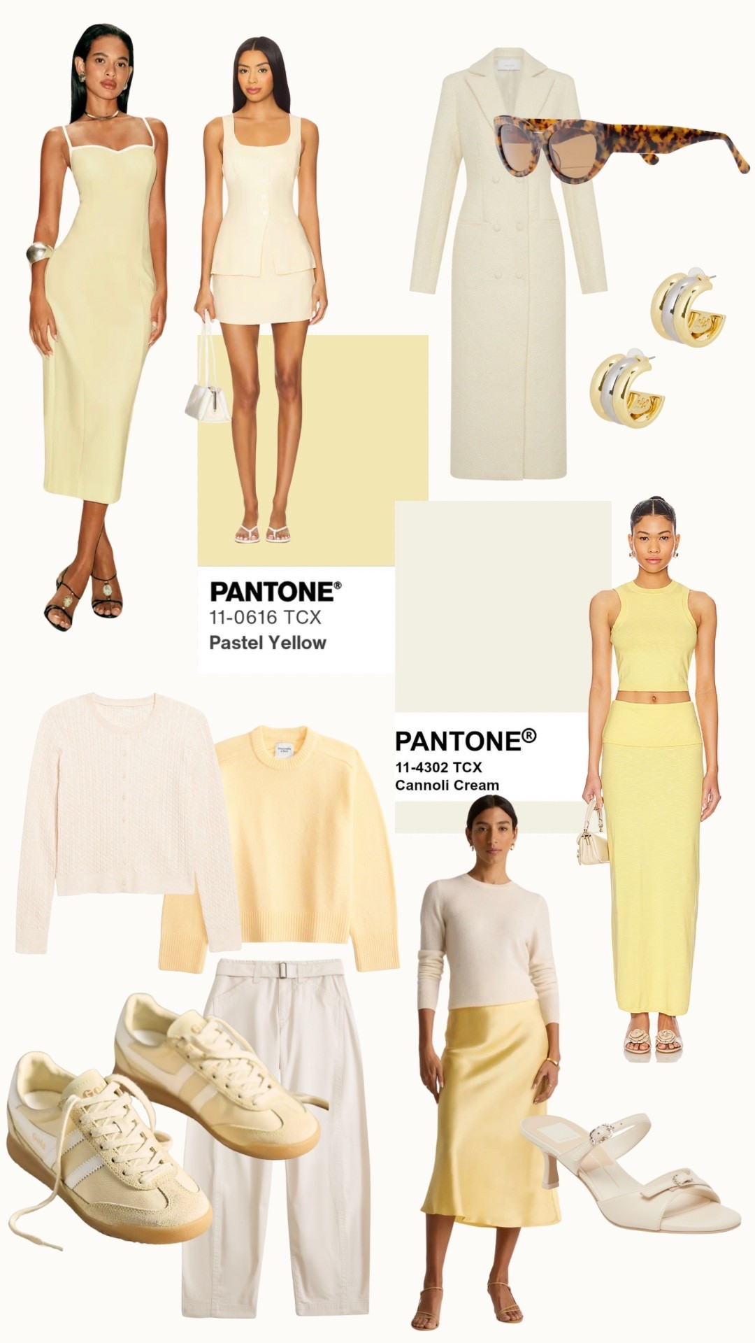 Next up in styled color combos: butter yellow and cream 💛🤍 Yellow can be a little hard to style, black with it can be too drastic and overwhelming (and give bumblebee), pairing it with cream allows the eye to relax and take in both colors, in harmony. Feminine, warm and soft like butter🧈 Every item linked here for you! #butteryellow#cream#colorcombos#pantonecolors#styling#styleinspiration#ootd

#LTKFindsUnder100 #LTKFindsUnder50 #LTKShoeCrush