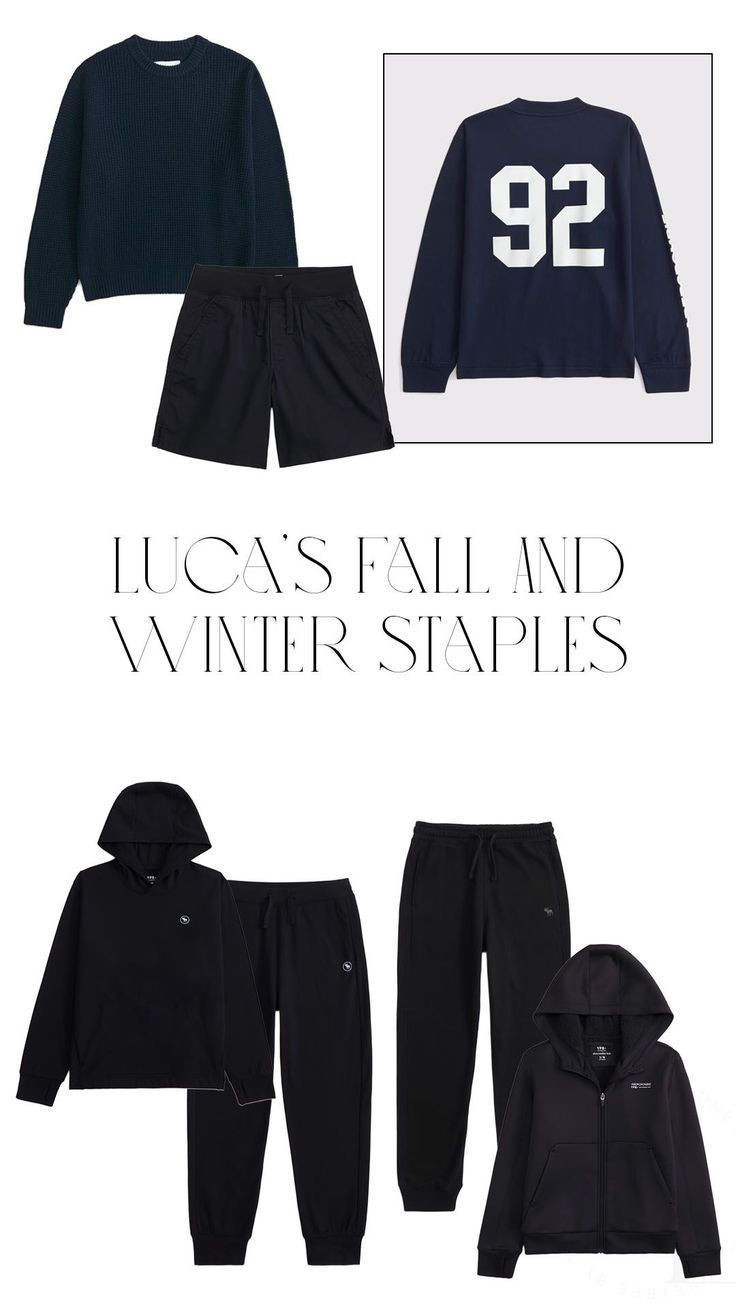 Luca's Fall and Winter Staples 

 #LTKHoliday #LTKootd #LTKKids