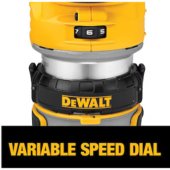DEWALT 1/4-in Variable Speed Brushless Fixed Cordless Router (Bare Tool) | Lowe's