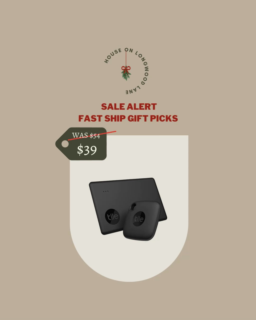 Christmas is right around the corner! Save 27% OFF the Tile Stater Pack. Ships fast and arrives BEFORE Christmas. 

#LTKSeasonal #LTKsalealert #LTKHoliday