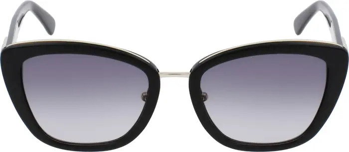 Longchamp Roseau 53mm Gradient Rectangle Sunglasses | Nordstrom | Nordstrom