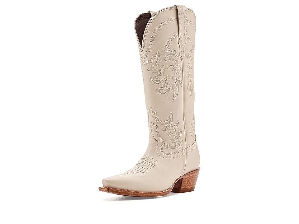 Tecovas The Annie Wide Calf Women's Boots Bone: 8.5 M | Zappos.com
