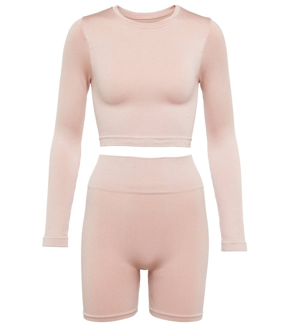 Exclusive to Mytheresa – Crop top and shorts set | Mytheresa (US/CA)