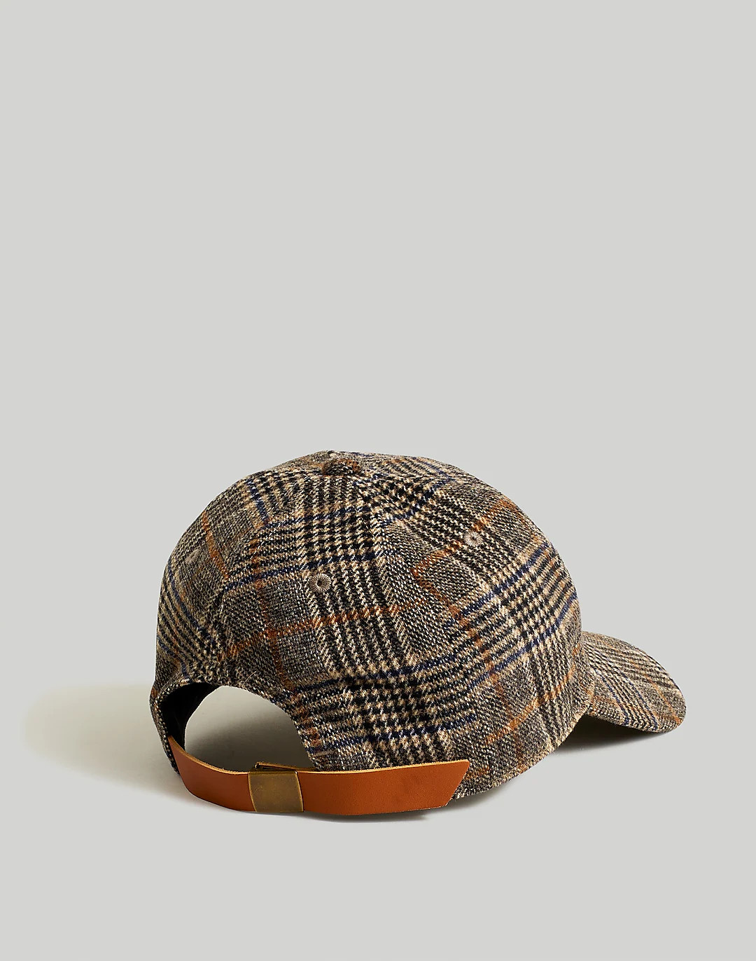 Baseball Cap in Glen Plaid | Madewell