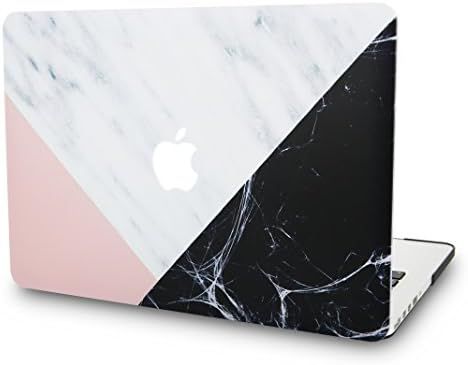 KECC Laptop Case for MacBook Air 13" Plastic Case Hard Shell Cover A1466 / A1369 (White Marble wi... | Amazon (US)