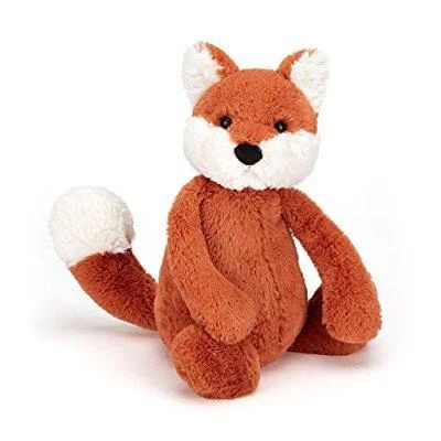 jellycat bashful fox cub, medium, 12 inches | Walmart (US)