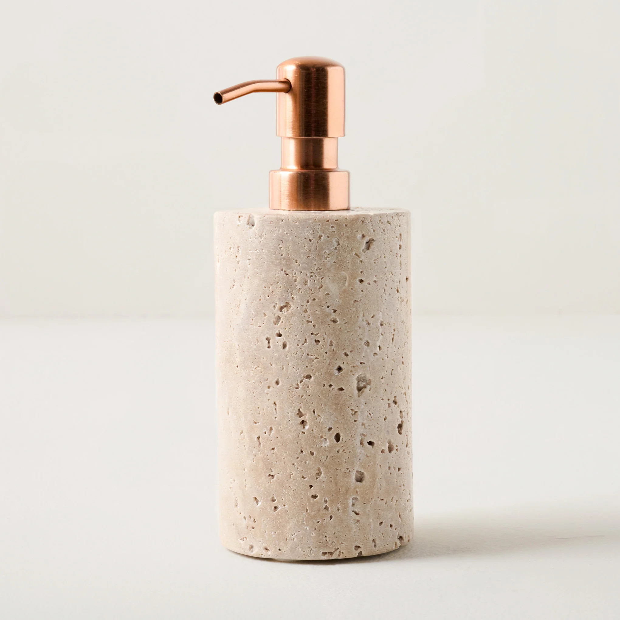 Travertine Soap Dispenser | Magnolia