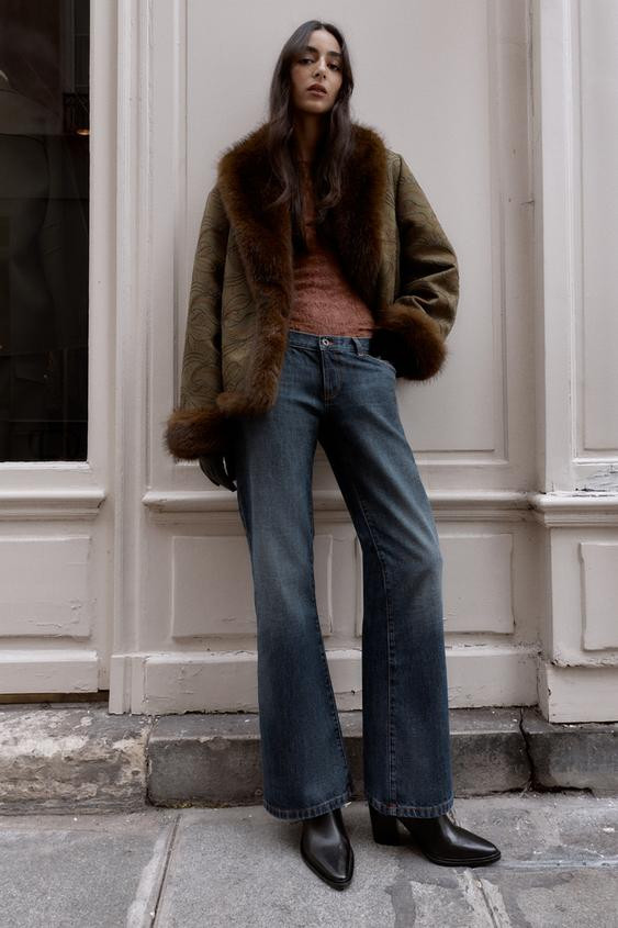 Z1975 LOW-RISE BOOTCUT JEANS | Zara UK