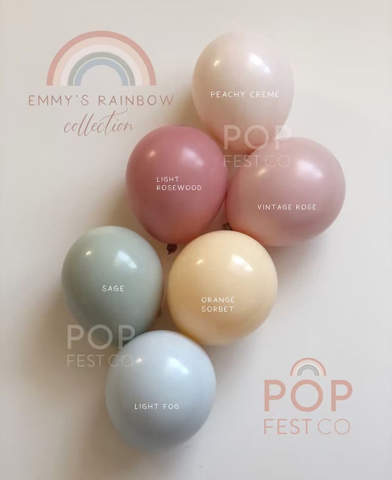 DIY Balloon Garland Arch Kit / Custom High Quality MATTE Colors- Pink, Blush, Pastel Boho Rainbow... | Etsy (US)