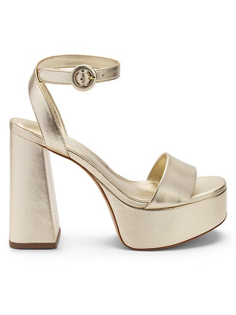 Dolly Metallic Platform Sandals | Saks Fifth Avenue