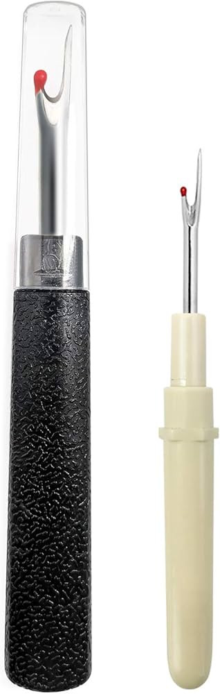 2PCS Seam Rippers, Sharp Sewing Seam Thread Remover Stitch Unpicker with Ergonomic Handles for Ne... | Amazon (US)