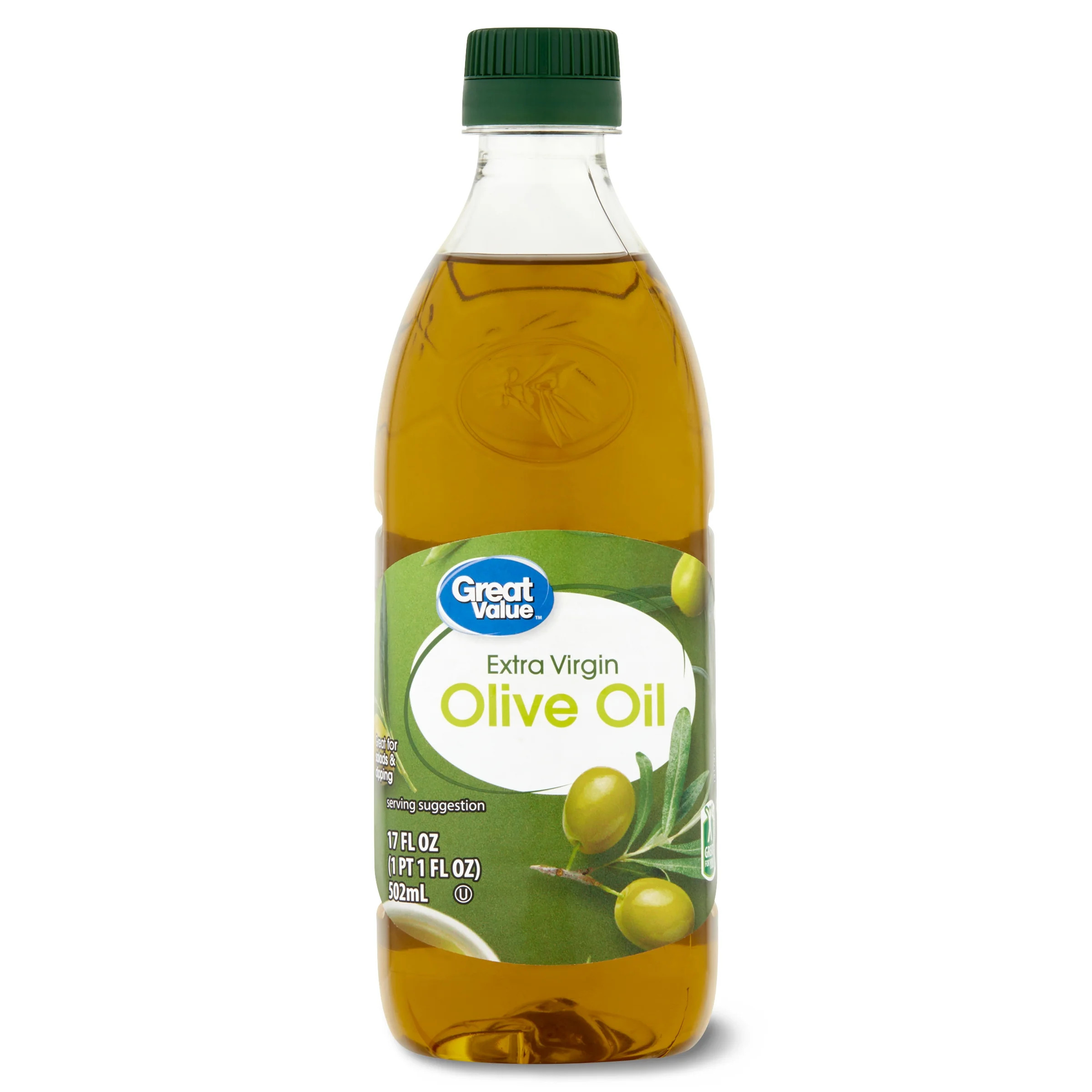 Great Value Extra Virgin Olive Oil, 17 fl oz | Walmart (US)