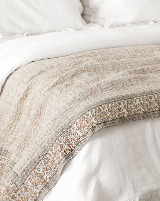 Tulare Block Print Quilt Queen | McGee & Co. (US)